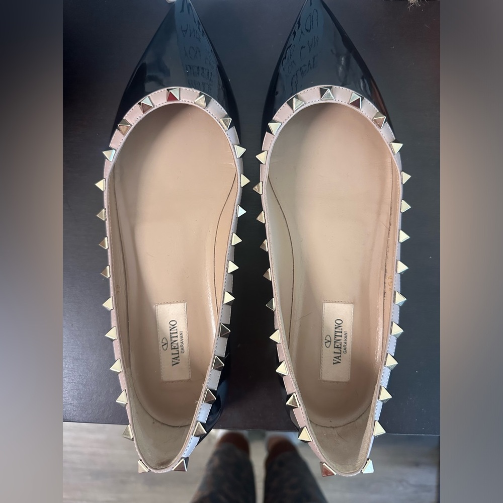 Valentino RockStud Black Patent